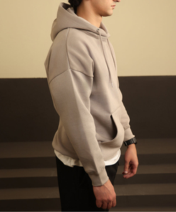 Sweat à capuche en éponge française de luxe lourd de 450 grammes sweat à capuche d'hiver surdimensionné personnalisé pour hommes vente en gros - Product Image 4