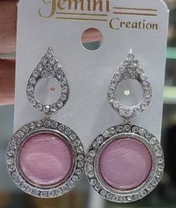 Último diseñador indio al por mayor joyería de jhumka Kundan pendientes nuevas colecciones para mujer elegante colección de pendientes 2024 - Product Image 1