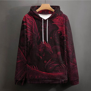 Sudaderas con Capucha Sublimadas para Hombre, Diseño Personalizado, Impresión de Alta Calidad, Transpirables, de Secado Rápido, Poliéster/Algodón, Colores Personalizados, Gran Venta de Invierno - Product Image 3