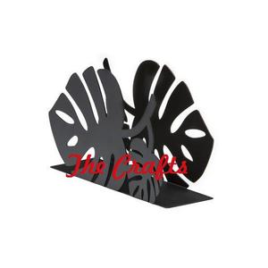 Ensemble de deux porte-serviettes de taille personnalisée en fer noir couleur porte-mouchoirs pour la maison hôtel vaisselle utilisation - Product Image 5