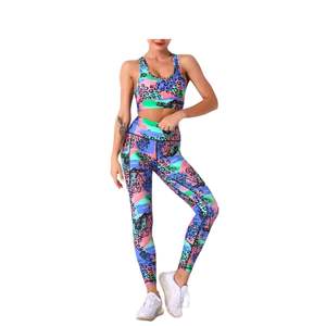 Custom Wholesale Plus Size Tummy Control Yoga Leggings & Fitness Gym Set High-Performance <b>Slimming</b> Activewear for Women - Product Image 4