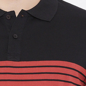Camiseta Polo informal para hombre al por mayor con algodón suave y diseño moderno Camiseta polo transpirable para hombre - Product Image 3