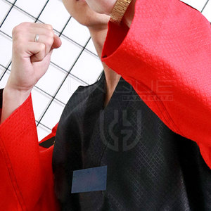 เครื่องแบบเทควันโดแขนยาวผ้าคอตตอนชุดกิโมโน Jitsu ชุดแข่งขัน - Product Image 2