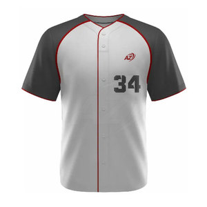 Customized Logo <b>Light</b> Weight Baseball Uniform Oversized <b>Cheap</b> Price Breathable Baseball Uniform For Unisex - Product Image 2