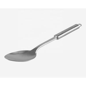 Ensemble de serveurs à salade en acier inoxydable, avec un design moderne et simple, ensemble de serveurs à cuillères à manche Portable, look royal, vente en gros - Product Image 1