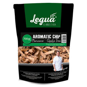 Astillas de madera de manzano para fumar Sabor natural de alta calidad en tu barbacoa De campos y tierras españolas - Product Image 1