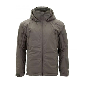 Chaqueta Softshell para acampar al aire libre para hombre, impermeable, a prueba de viento, transpirable, multibolsillo, estampado con cremallera completa, cuello alto, Invierno - Product Image 1