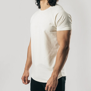 Haute qualité col rond bas prix hommes coton T-Shirt régulier manches unies hommes manches T-Shirt décontracté hommes maigre séchage rapide chemises - Product Image 2
