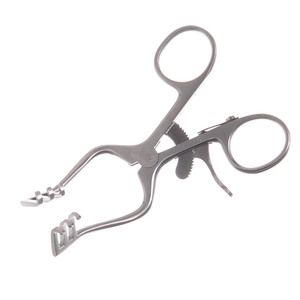 Rétracteur WEITLANER 3X4 dents émoussées réutilisables en acier inoxydable classe médicale chirurgie générale Instrument chirurgical à retenue automatique - Product Image 6