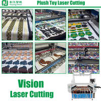 Machine de découpe laser automatique pour tissus, découpe laser de dentelle pour tissus de sublimation