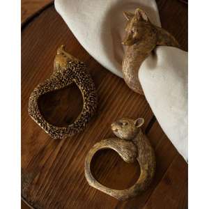 Servilleteros de resina duraderos y elegantes para uso diario o eventos especiales y elaborados para complementar la vajilla moderna y tradicional - Product Image 3