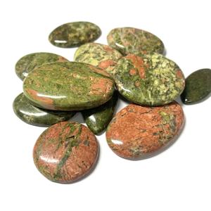 Piedras Preciosas Sueltas de Unakita, Calidad AAAAA, Multicolores, Forma de Pera, Certificadas por IGI, Tamaños de 9mm a 14mm, Naturales, Personalizables para Joyería - Product Image 3