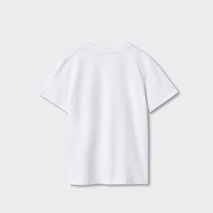 2025 Summer Casual Solid <b>T</b>-<b>Shirts</b> for Boys Custom Logo Quick Dry Elasticity for Solid <b>Color</b> - Product Image 2