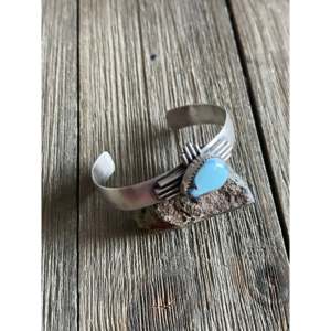 Bracelet de mode Golden Hill de Gary Spencer, turquoise et argent sterling, design Zia - Product Image 3