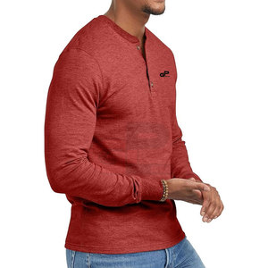 Camisas Henley Personalizadas para Hombre a Precio de Mayoreo, Camisas Henley de Alta Calidad Hechas con el Mejor Material - Product Image 2