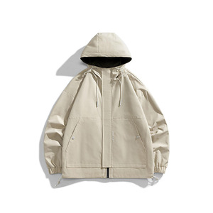Custom Logo Windbreaker <b>Jacket</b> Men Lightweight Outdoor <b>Waterproof</b> Windproof Bulk - Product Image 1