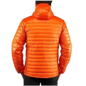 Manteau d'hiver en duvet matelassé pour hommes Veste streetwear à capuche en coton avec motif à capuche Veste en gros - Product Image 6