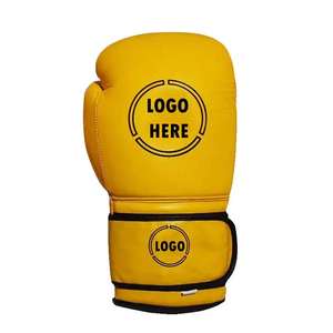 Gants de boxe en cuir de haute qualité gant de boxe professionnel Pu Made Pakistan gants de boxe en cuir véritable - Product Image 5