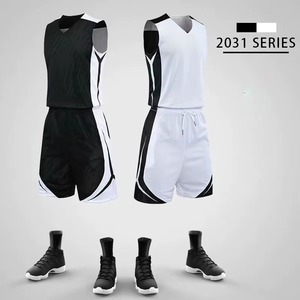 Uniforme de baloncesto para hombre hecho a medida con el último estilo Venta caliente antiarrugas cosas duraderas Venta al por mayor tasa de técnicas impresas - Product Image 4