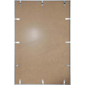 Cadre photo en aluminium argenté mat 61 x 91,5 cm, cadre carré pour affiche format A4 en alliage métallique - Product Image 4