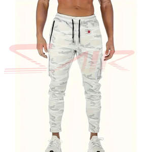 Personnalisable hommes décontracté sport pantalon haut coton Polyester Jogging Gym course vêtements logo personnalisé conception nouveau style toile - Product Image 2