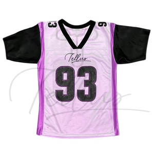 Ropa Deportiva Personalizada, Camisetas y Uniformes de Fútbol Americano para Niños, Pantalones Cortos Transpirables de Secado Rápido 100% Poliéster - Product Image 3