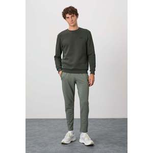 Sweat-shirt pour homme Omar Khaki - 88137 - Khaki - Product Image 2