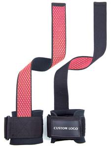 Correas de Muñeca Unisex Negras de Neopreno, Algodón y Poliéster para Levantamiento de Pesas/Fitness en el Gimnasio - Product Image 2