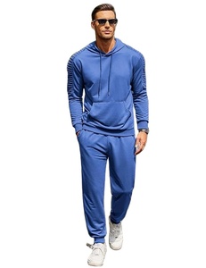 Ropa deportiva Conjunto de 2 piezas Sudaderas con capucha y joggers para mujer Pantalones de manga larga Chándal en blanco Sudadera Chándal - Product Image 1