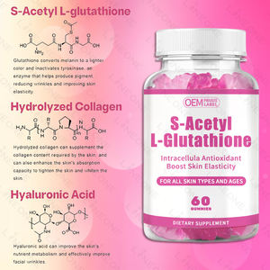 Private Gummies Candy Suplementos de colágeno vegano Biotina Colágeno Gummy Hair Gummy <span class=keywords><strong>Vitamins</strong></span> Adecuado para la piel del cabello y las uñas - Product Image 3