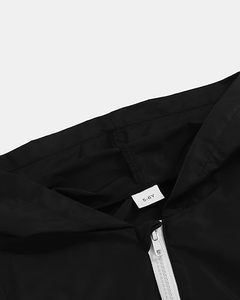Chándal de algodón sólido con capucha de invierno 2025 para hombre, cierre de cordón a prueba de viento de dos piezas - Product Image 2