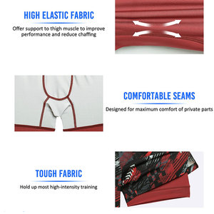 Pantalones Cortos Deportivos Personalizados para Hombre, Tejido Transpirable y Ecológico de Spandex/Poliéster, Ropa Deportiva para Crossfit y Entrenamiento - Product Image 3