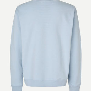 Sudadera informal de manga larga para hombre, Color sólido con logotipo personalizado y bordado, sudadera suave y cómoda de algodón 100% para hombre - Product Image 1