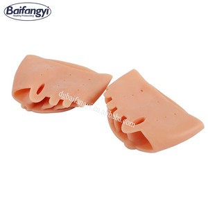 Gel de Silicone de haute qualité pour soulager la douleur de la fasciite plantaire séparateur d'orteils oignon métatarsien coussinet d'avant-pied - Product Image 6