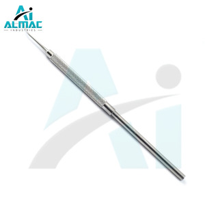 Sonda periodontal ALMAC, sonda de excavadora Dental de un solo extremo, instrumento quirúrgico Manual de acero inoxidable de alta calidad CE - Product Image 1