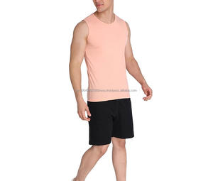 Nouveau 2025 – Débardeur de sport sans manches 100 % coton à séchage rapide pour homme, personnalisable avec logo imprimé, boutonné, décontracté et sportif – Vente en gros - Product Image 5