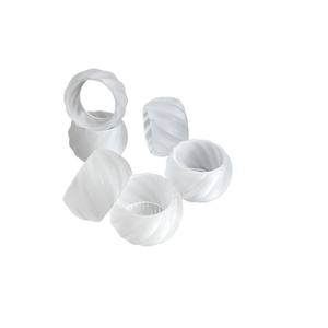 แหวนผ้าเช็ดปากลายดอกไม้น่ารักหลากสีสำหรับงานแต่งงานและตกแต่งบ้าน - Product Image 6