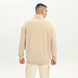 2025สเวตเตอร์ชุดวิ่งออกประตูมีสไตล์ผ้าฝ้าย/โพลีเอสเตอร์เปิดลงใส่ออกกำลังกายฟิตเนสยิมแบบสวมหัวสำหรับฤดูหนาว - Product Image 6