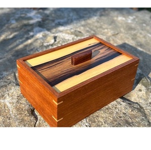 Antique Style Wooden Handmade Eco-Friendly Multifunction <b>Storage</b> <b>Box</b> for Collectors and Living Room <b>Decor</b> - Product Image 2