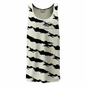 Débardeur pour hommes personnalisé Logo de la marque Hauts tricotés personnalisés sans manches Concevez votre propre photo ou texte photo pour la course à pied en salle de sport - Product Image 1