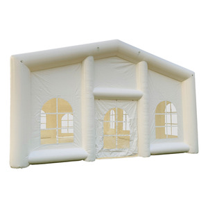 Inflable publicitario LED blanco grande personalizado para <span class=keywords><strong>casa</strong></span> de club nocturno Categoría de Producto popular - Product Image 2