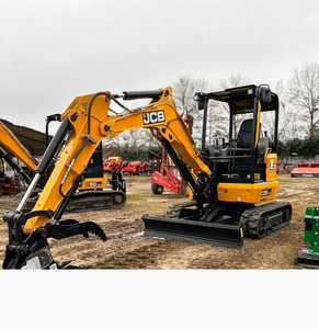 รถขุดขนาดเล็ก JCB รุ่น 85 แบบตีนตะขาบ สีเหลือง 15 ตัน รถตักขนาดกะทัดรัด อุปกรณ์ก่อสร้าง - Product Image 6