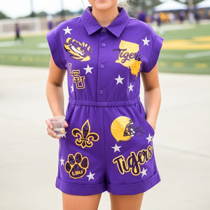 Mono de Verano Casual para Mujer, Transpirable, Estilo Veraniego, Tela Vichy, Cintura Alta, Sin Mangas, Bordado - Product Image 5