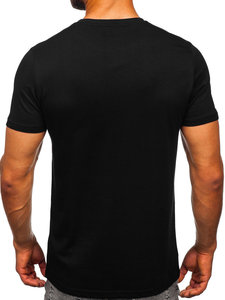 T-shirts d'été respirants en coton et polyester de couleurs unies pour hommes T-shirt surdimensionné avec logo personnalisé pour hommes - Product Image 2