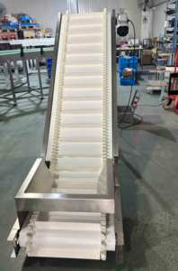 Transportador Inclinado Tipo Z, Transportador de PU de Grado Alimenticio con Tolva para Transportar Cereales a Granel y Productos Alimenticios - Product Image 5