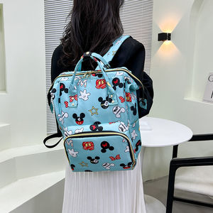 Bolsa Madre al por mayor bolsa de maternidad multifuncional impermeable de gran capacidad con compartimento calentador de biberones para pañales - Product Image 3