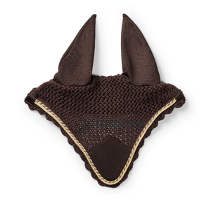 Capó de oreja de caballo de ganchillo transpirable, diseño ligero lavable, capó de mosca ecuestre hecho en Pakistán para un rendimiento cómodo - Product Image 4