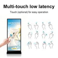 Sistema CMS de Quiosco Publicitario con Pantalla Digital Vertical ZDHQ para Centros Comerciales y Tiendas Minoristas