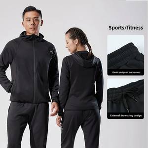 Chaqueta Deportiva Unisex de Secado Rápido con Capucha, Informal, para Fitness, Correr, Deportes al Aire Libre, Otoño, Invierno, Entrenamiento - Product Image 6