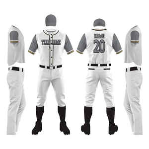 Nuevo uniforme de béisbol deportivo hecho a medida de alta calidad para hombres, ropa deportiva de estilo único superior de Pakistán, uniformes de béisbol - Product Image 1